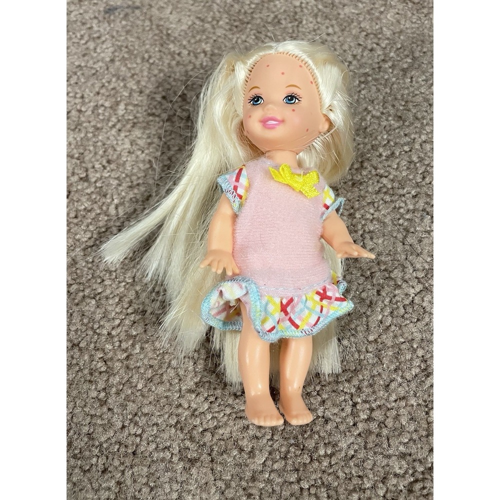 Mattel Barbie Doll 1994 Kelly Chicken Pox Love N' Care Doll
